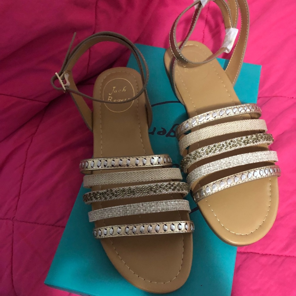 Jack Rogers Hannah sandal. Never worn brand new!